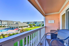 Oceanfront Emerald Isle Condo, Walk to Beach!